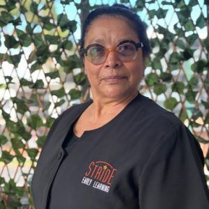 Eugenia educator at Stride Early Learning childcare centre Perth WA