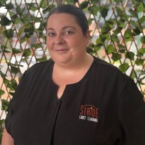 Leanne educator at Stride Early Learning childcare centre Perth WA