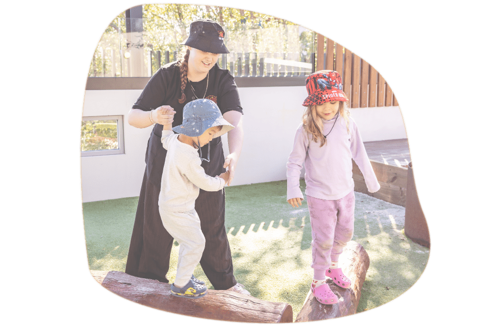 Children learning together at Stride Early Learning childcare Perth