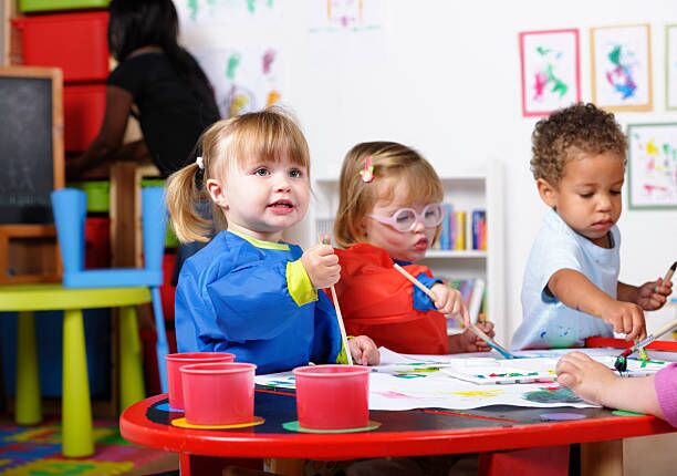 About Us Children enjoying creative activities at a vibrant early learning centre in Perth, highlighting quality childcare centres and the best childcare Perth has to offer.