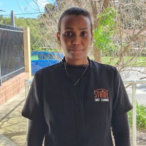 Haymi Gabrumarim educator Stride Early Learning childcare Perth WA