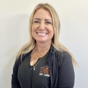 Janelle educator at Stride Early Learning childcare centre Perth WA
