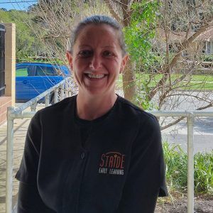 Jo Burkin educator at Stride Early Learning childcare Perth WA Australia