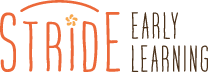 Stride Early Learning horizontal RGB logo for childcare centre Perth